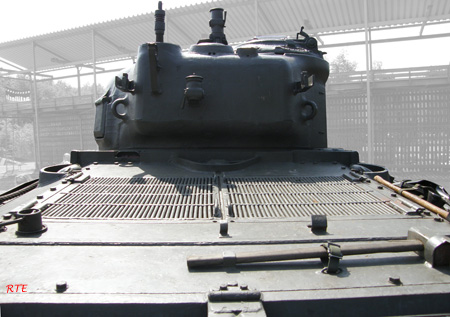 M4A3 E8 (105) houwitser tank, van de Kon. Landmacht.